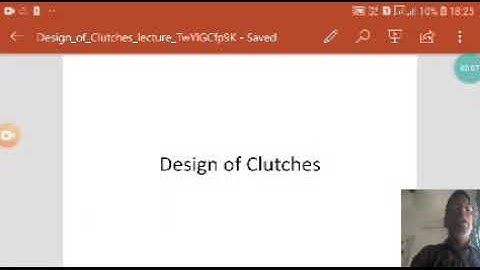 Design of clutches