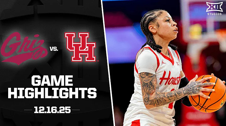 Montana vs. Houston Game Highlights | 2025-26 Big 12 Women's Basketball