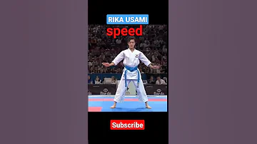 Rika Usami Kata Speed Wkf Japan Karateka378 Jigyashi Levieting Dua Lipa 