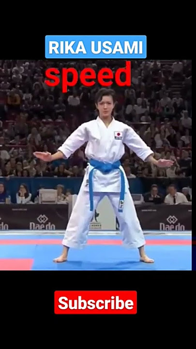 Rika usami kata speed#Wkf#japan#karateka378#jigyashi#levieting#dua lipa