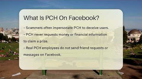 What Is PCH On Facebook? - Everyday-Networking