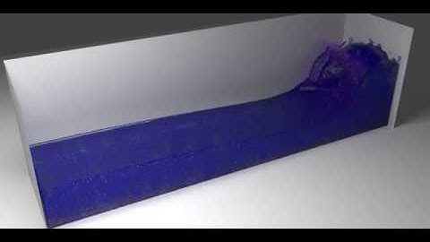 Dam Break with Particles with XDEM (parallel CFD-DEM coupling)