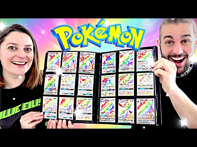 TOUTE NOTRE COLLECTION DE CARTES POKEMON RAINBOW ARC EN CIEL ULTRA