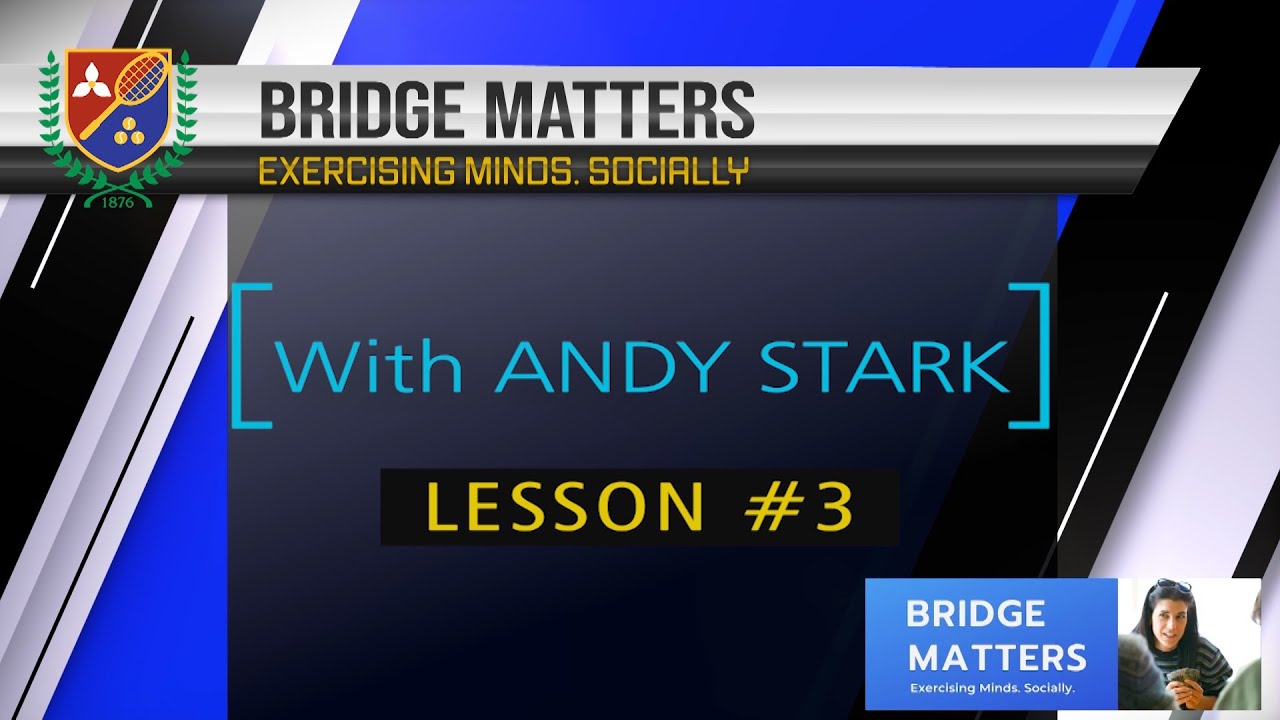 Bridge Card Game Beginners Lesson 3 YouTube