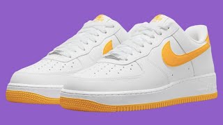 NIKE AIR FORCE 1 LOW “WHITE/UNIVERSITY GOLD”