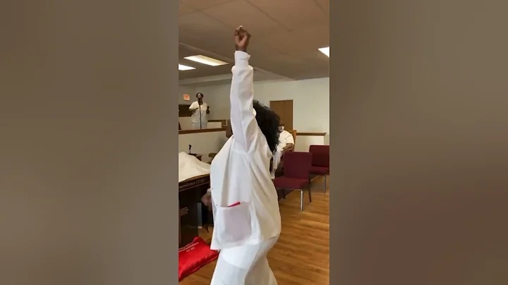 Pastor Angela Spivey Directing Her Church Choir  A...