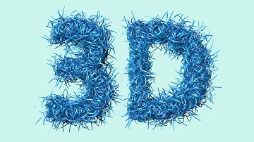 Cinema 4D Tutorial  - Bend Hair Text + FREE PROJECT