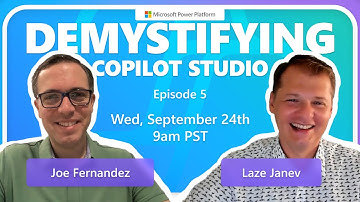 Demystifying Copilot Studio episode 5 coming soon!