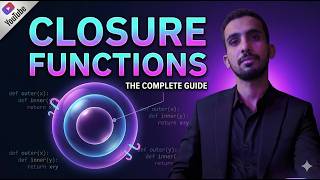 Closure Functions in Python Explained in Arabic