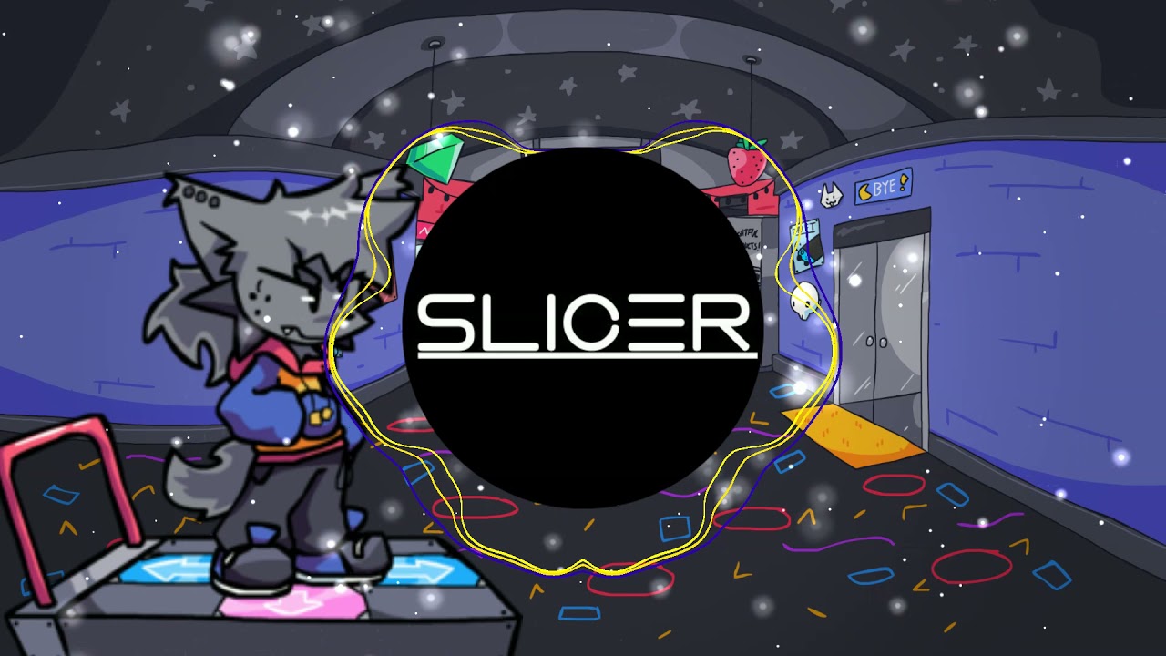 Friday Night Funkin' - Hairball (Arcade Showdown) (Slicer Remix)