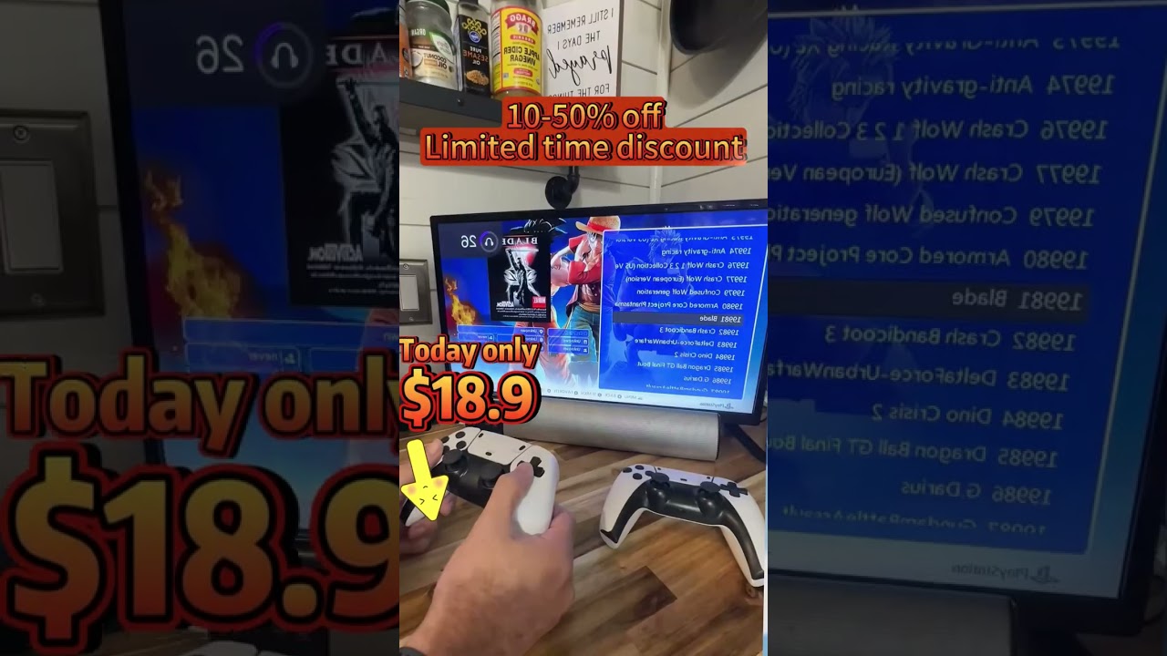 Limited time offer: retro game console for only $18.9!