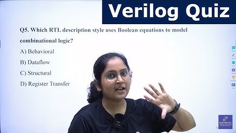 Verilog Quiz 2 | Operators | VERILOG INTERVIEW QUESTION & ANSWER | Download the VLSI FOR ALL App