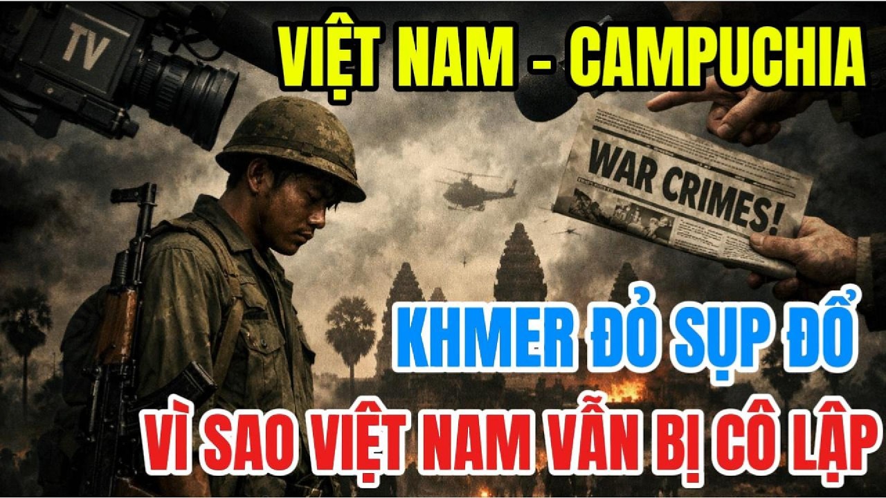 Việt Nam - Campuchia: Khmer Đỏ sụp đổ – vì sao Việt Nam vẫn bị cô lập