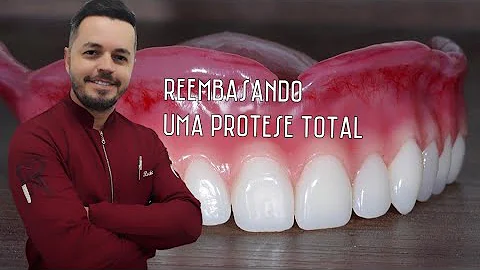Como Reembasar Prótese total com Soft?