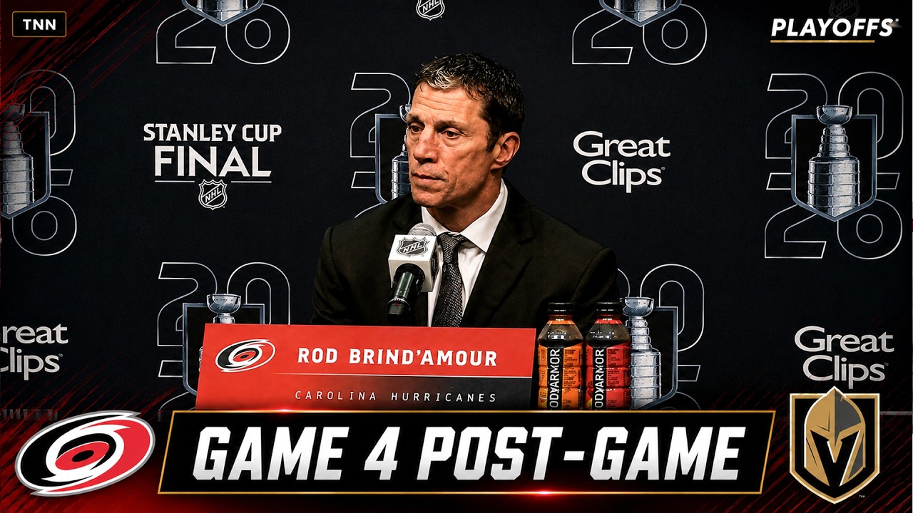 RAW - Rod Brind'Amour | 06-09-2026 - Game 4 Post-Game
