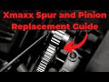 Traxxas Xmaxx Pinion & Spur Gear Replacement Guide #xmaxx #traxxas