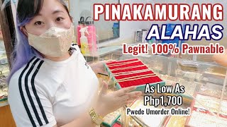 PINAKAMURA! Legit Gold & 100% Pawnable (Trusted Supplier Sa Gold Center) Pwede Na Umorder Online ️