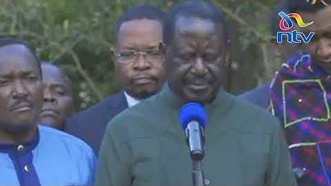 Raila Odinga reiterates that Azimio is not after the handshake