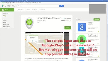 SOP Bypass Demo: Google Play