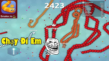 Khám phá Trò Chơi Rắn Săn Mồi Snake.io Vui Nhộn - Game play