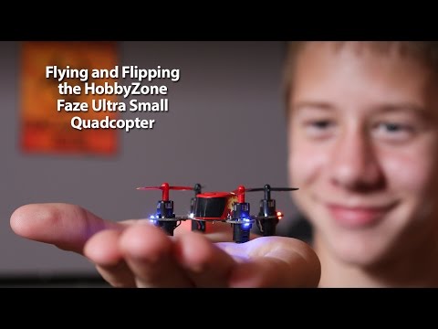 HorizonHobby.com How-To: HobbyZone Faze Ultra Small Quadcopter First Flight Experiences
