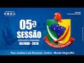 5ª Sessão Ordinária - CMMN/RO (09/03/2026)