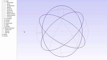 Creating a sphere in GMSH - Tamil