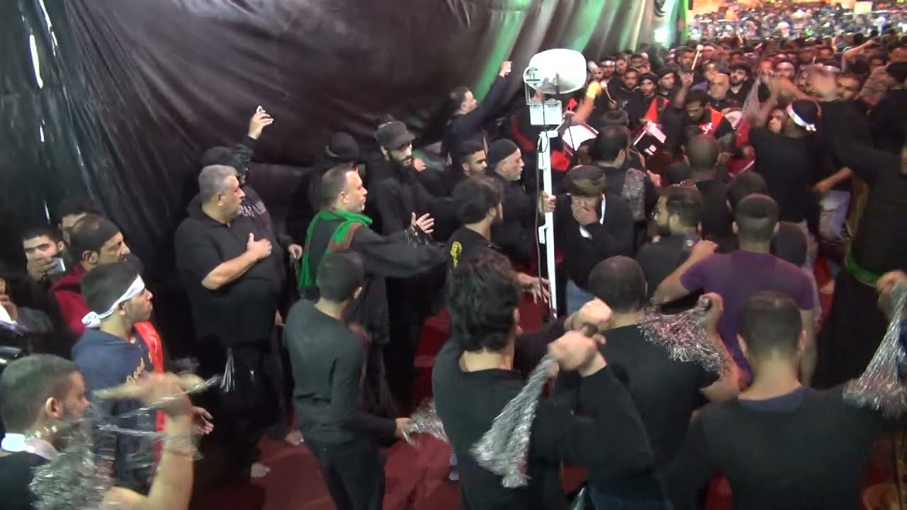 سيدعصام الهاشمي تحليقة نهاية موكب زنجيل اهالي البحرين في كربلاء المقدسة | ليلة 18 صفر 1438هـ