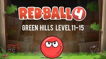 Redball 4 Green Hills Level 11-15 Gameplay Walkthrough