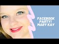 Facebook party Mary Kay