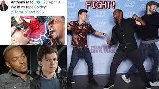 Sebastian Stan \& Anthony Mackie can't stop roasting Tom Holland