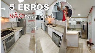 5 ERROS da nossa cozinha NÃO façam isso!