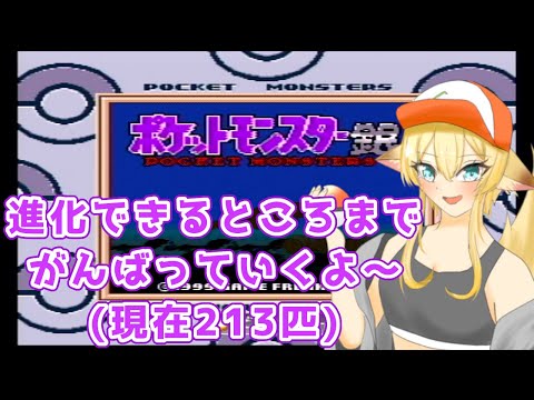 【ポケットモンスター銀】ポケモン進化させていくよ～(現在213匹)【#新人Vtuber】