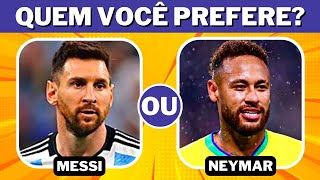 QUIZ DE FUTEBOL - Qual você prefere? #quiz #futebol #enquete #qualvoce