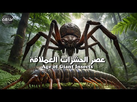 كيف كانت الارض قبل 359 مليون سنة خلال العصر الكربوني زمن الحشرات العملاقة قبل الديناصورات