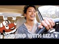 IN A HIT AND RUN!! DRIVING WITH LIZA PART 4!