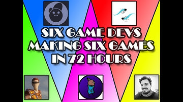 6 Game Devs, 6 Games, 72 Hours! My most favorite Game Jam game!!! Devlog