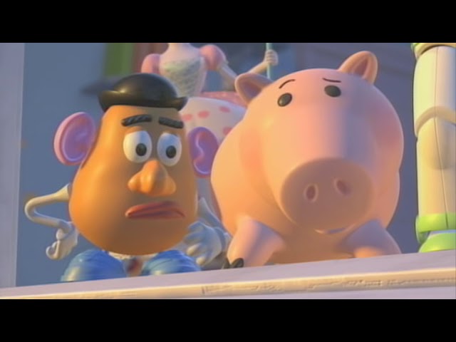 An alternate version of what Mr. Potato Head and Buzz Lightyears say after  they and the other toys cross the road in Toy Story 2 - Imgflip