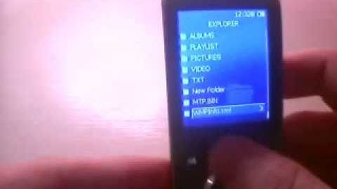 Coby MP4 MP705 Review