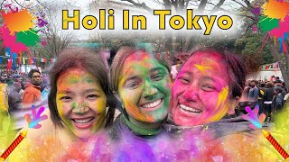 My First Holi  in Tokyo, Japan