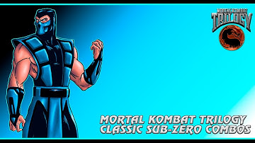 Mortal Kombat Trilogy (PS1) Classic Sub-Zero Combos