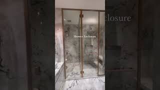 Aluminium partition | Aluminium Doors |Led Mirrors trending shorts interior