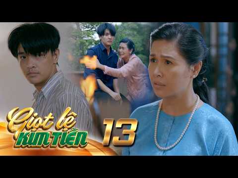TEARS OF GOLD - Episode 13[2]: Mother plans to destroy the painting, Nghia loses control in a fit...