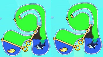 Save The Fish Max Level 614-620 Pull The Pin | Help Mini Fish Game |