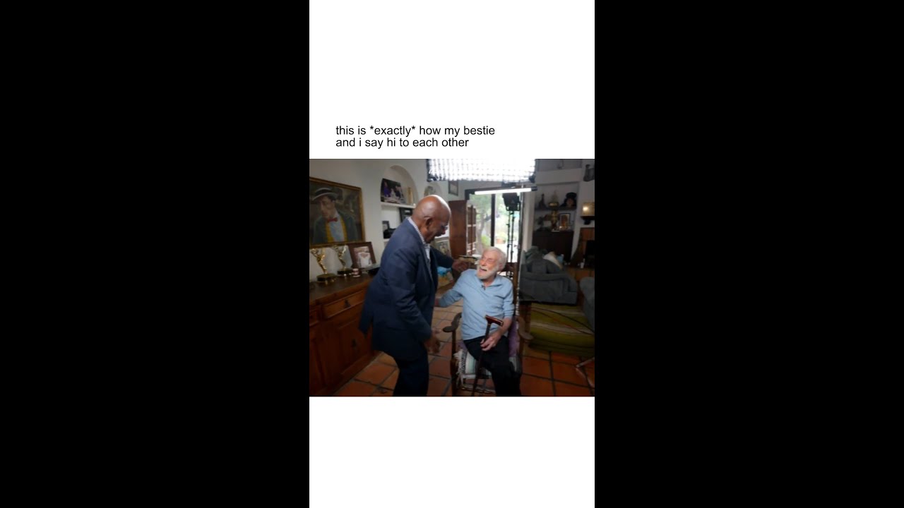 Al Roker and Dick Van Dyke Greet Each Other