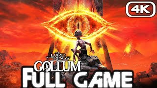 THE LORD OF THE RINGS GOLLUM Gameplay Walkthrough FULL GAME (4K 60FPS) No Commentary