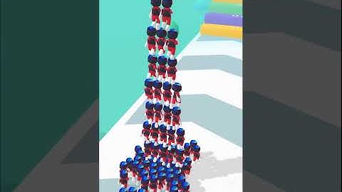 Count Clash - Crowd Master 3D 🔥 All Levels Gameplay (Android,Ios) #Shorts Level 37