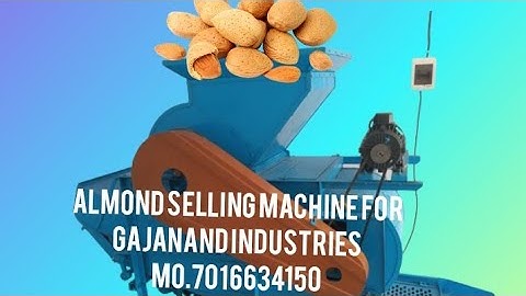 almond processing cleaning.hulling shelling & processing grading and cracking solution mo.7016634150