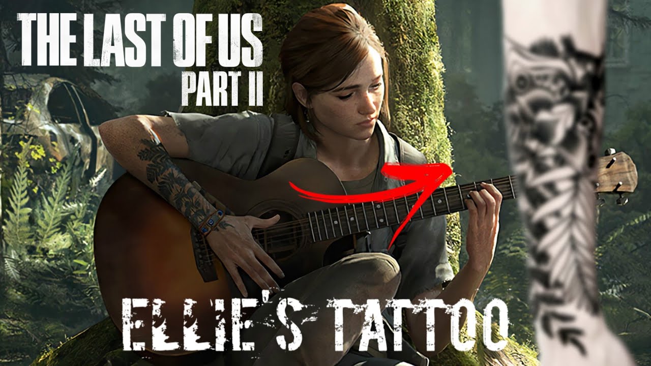 The Last of Us 2- Ellie's Tattoo Time-lapse 