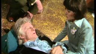 Third Doctor regenerates - Jon Pertwee to Tom Baker - Doctor Who - Planet of the Spiders - BBC